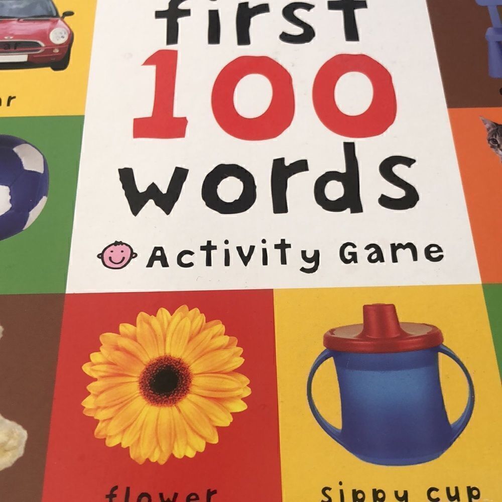 First 💯 Words Activity Game by BriarPatch No Reading Required Fun🤩 4 Wee Ones!